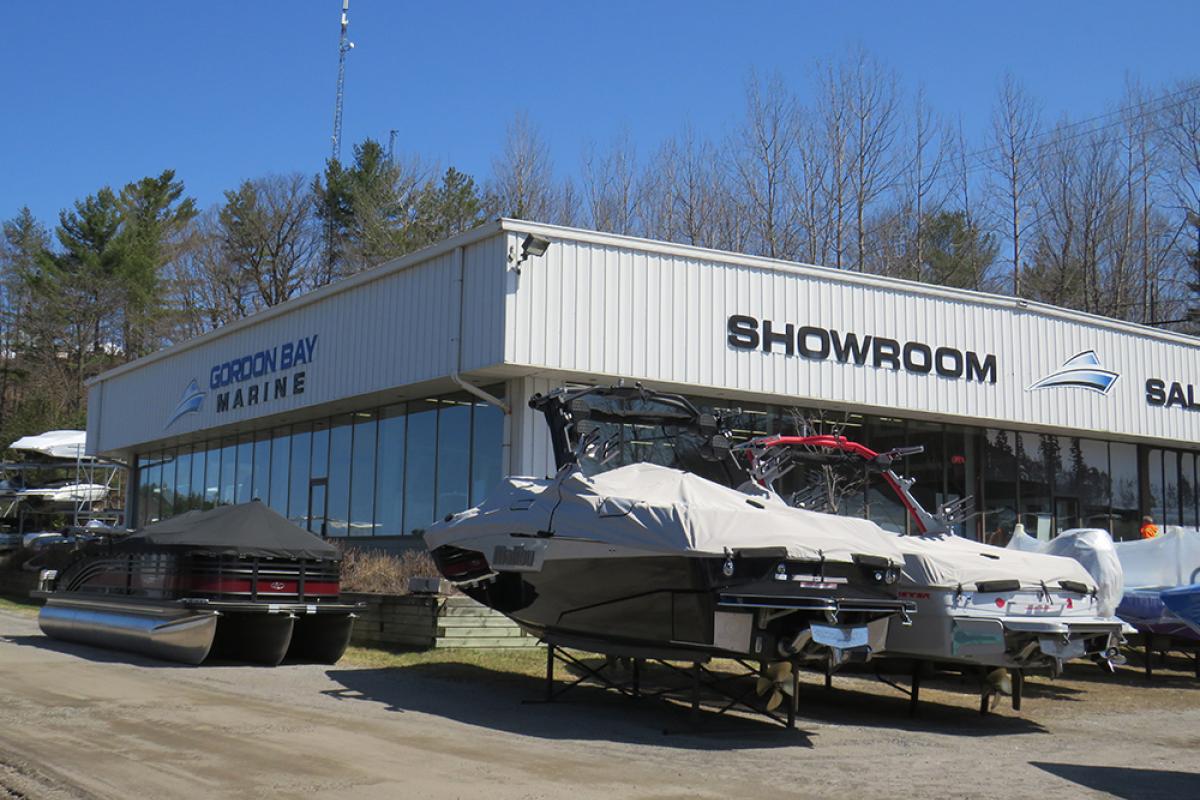 Gordon Bay Marine Showroom Exterior