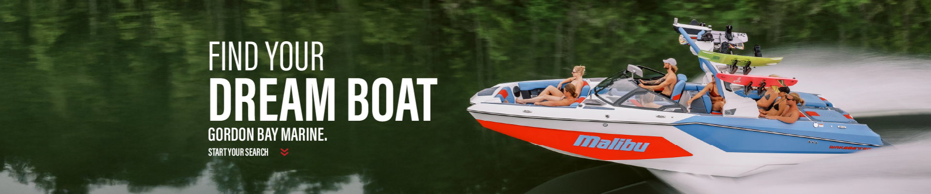 Malibu Boats For Sale at Gordon Bay Marine