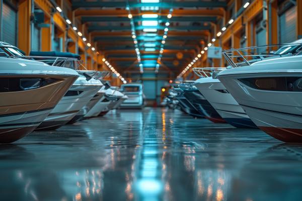 Indoor Boat Storage at Gordon Bay Marine